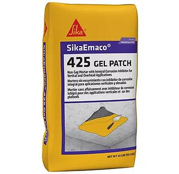  SikaEmaco 425 Gel Patch – Vertical & Overhead Concrete Repair Mortar (43 lb Bag) (Formerly MasterEmaco N 425) 